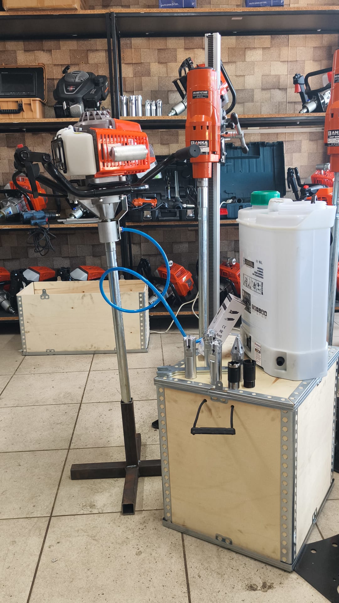 5.5 HP Benzinli El Sondaj Makinesi